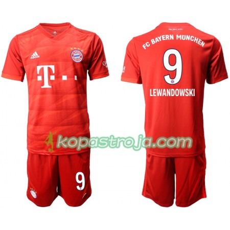 Billiga Fotbollströjor FC Bayern München LEWANDOWSKI 9 Barn Hemma tröja 2019/20 Kortärmad
